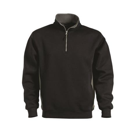 Fristads 1705 DF Collegepaita Musta M