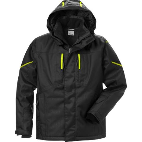 Fristads 4058 GTC Talvitakki musta/huomiokeltainen L