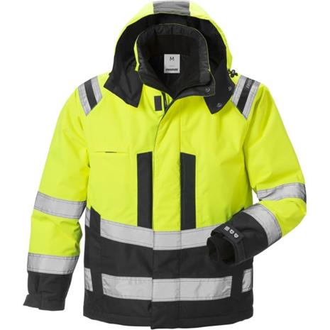 Fristads 4035 GTT Talvitakki huomiokeltainen/musta S