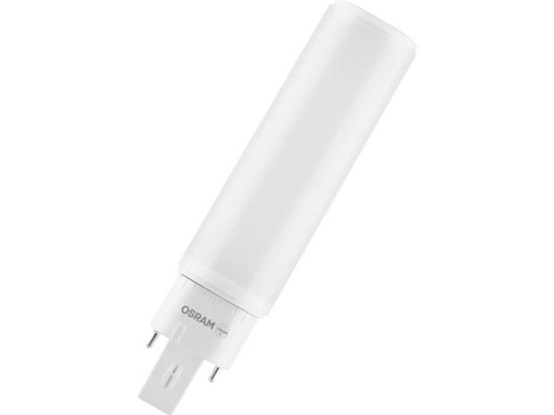 LEDVANCE 4058075558663 LED (RGB) Energiklasse A+ (A++ - E) G24q-1 6 W Varmhvid (Ø x L) 33 mm x 143 mm 1 stk