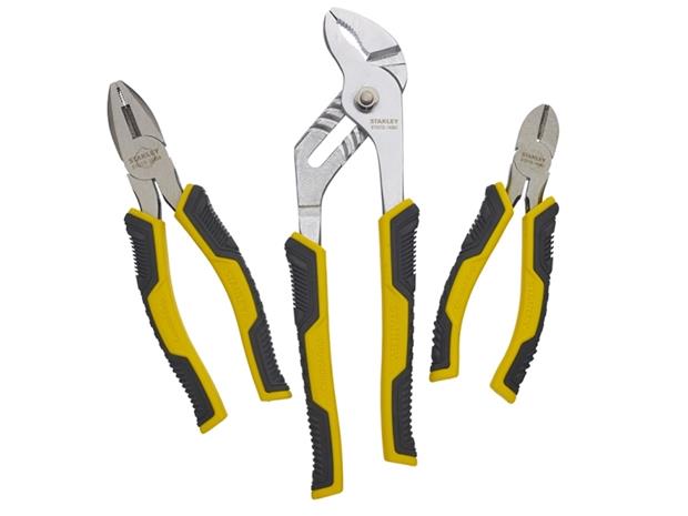 Pihtisetti Stanley ControlGrip; 3 kpl.