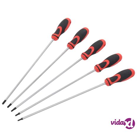 vidaXL 5-osainen Torx-ruuvimeisselisarja 300 mm