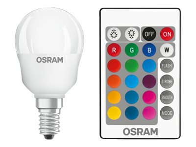 OSRAM OSRAM-LED-lamppu E14 4,5W Star+pisara Remote matta
