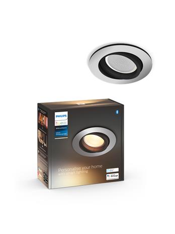 Philips HUE Philips Hue Milliskin spotti pyöreä, alu