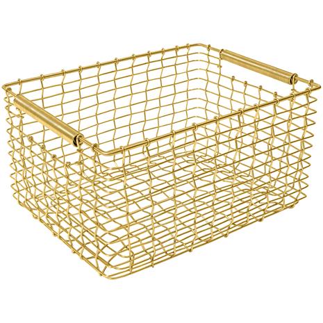 KORBO Rectangular 19 säilytyskori Messinki