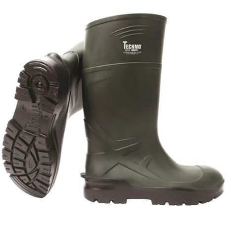 Techno Boots 04 Kumisaapas vihreä, PU 39 – kuva 1/3