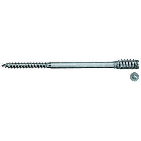 Fischer 59063 Välikeruuvi ASL 6x120 mm, 100 kpl