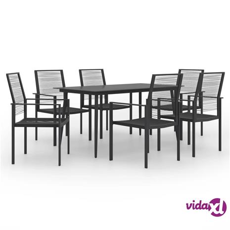 vidaXL 7-osainen Puutarhan ruokaryhmä – kuva 1/8