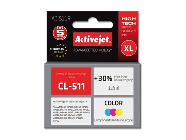 ActiveJet AC-511, mustekasetti