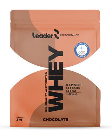 Leader Performance Whey Protein Chocolate 2 kg proteiinijauhe
