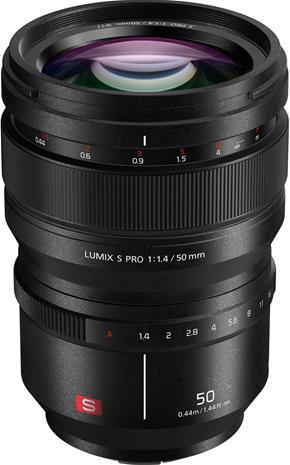Panasonic Lumix S Pro 50mm f1.4 (S-X50), objektiivi