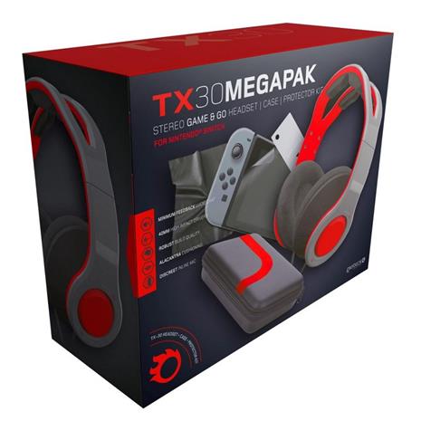 Gioteck Nintendo Switch Gaming Pack, Nintendo Switch -tarvikepakkaus