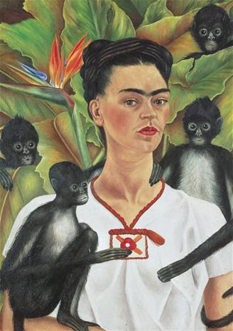 Palapeli: Frida Kahlo - Self Portrait (1000pcs) LAUTA – kuva 5/7