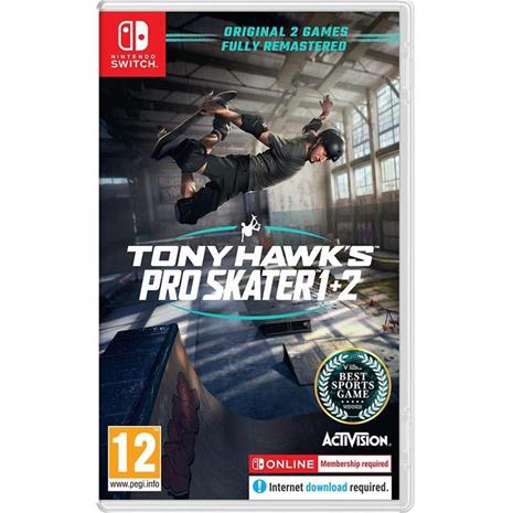 Tony Hawk's Pro Skater 1+2, Nintendo Switch -peli