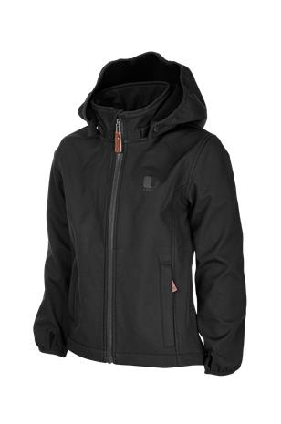 Lindberg Melbourne Softshell Takki, Black, 100