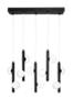 Globen Lighting Pearl 5 Pendant, Black