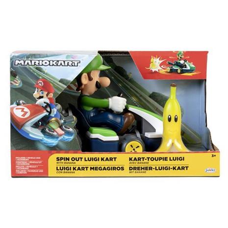 Spin Out Mario Kart Luigi, Super Mario