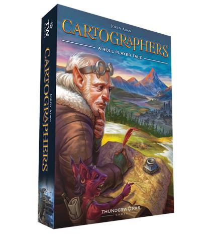 Cartographers: A Roll Player Tale, lautapeli