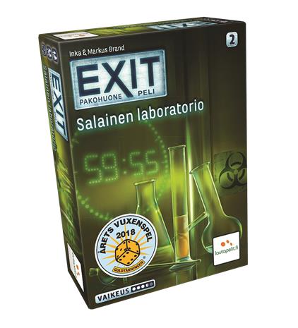 EXIT: Peli - Salainen Laboratorio LAUTA
