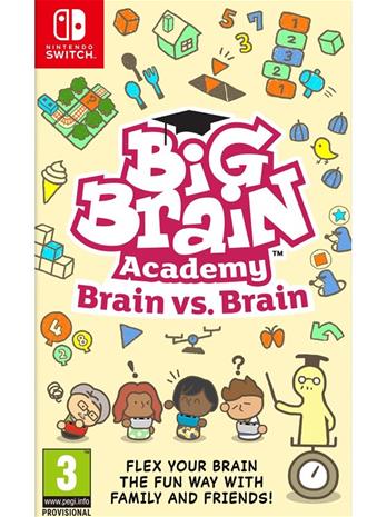 Big Brain Academy: Brain vs. Brain, Nintendo Switch -peli