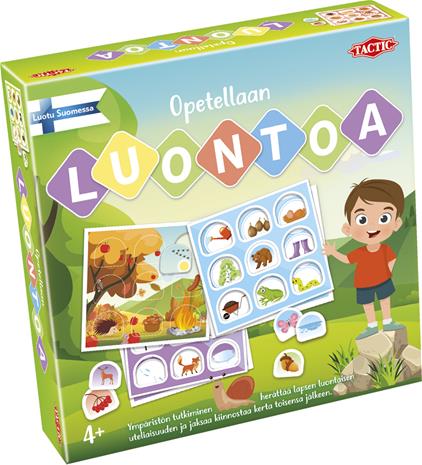 Opetellaan luontoa, seurapeli