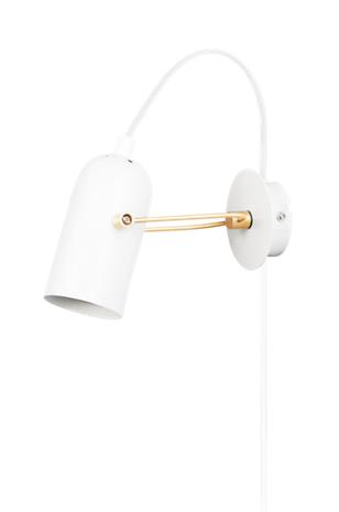 Globen Lighting Swan Mini Wall Lamp, White
