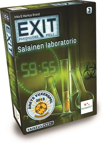 EXIT: Peli - Salainen Laboratorio LAUTA