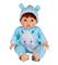 Tiny Treasure - Blond haired Doll Hippo outfit (30268) – kuva 1