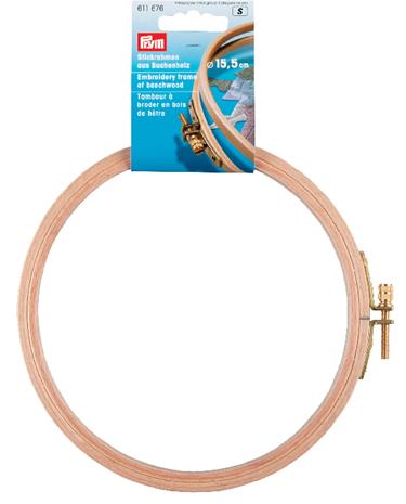 Prym, puinen ompelukehys 15,5 cm