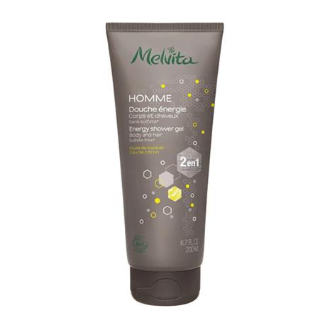 Melvita Organic Mens Shower Shampoo (200ml)