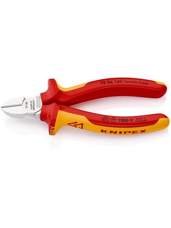 Sivuleikkurit 2K VDE 140 mm, Knipex