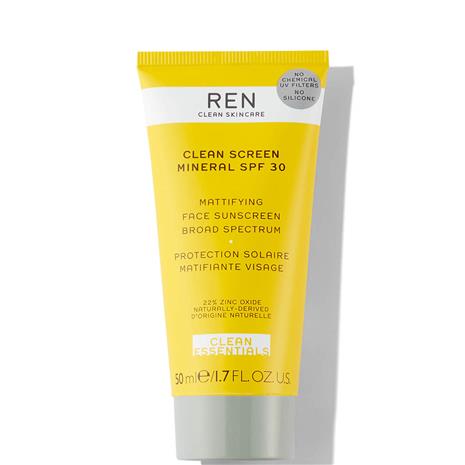 REN - Clean Screen Mineral Mattifying Sunscreen SPF30 50 ml