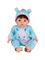 Tiny Treasure - Blond haired Doll Hippo outfit (30268) – kuva 7
