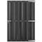 vidaXL Puutarhaportti WPC 100x150 cm harmaa – kuva 8