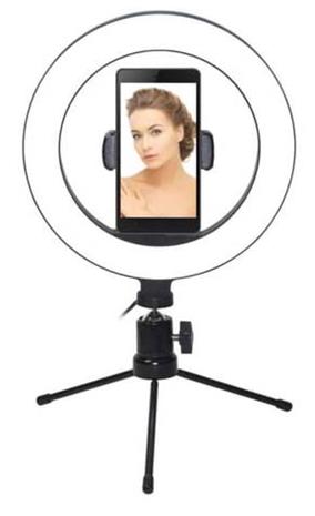 VAKOSS Led 20cm selfievalo jalustalla – kuva 5/6