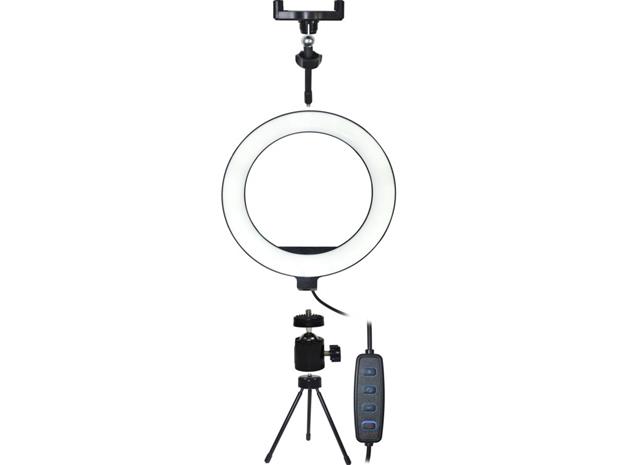 VAKOSS Led 20cm selfievalo jalustalla – kuva 6/6