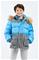 Svea Contrast Padded Parka, Magic Blue, 110 – kuva 1