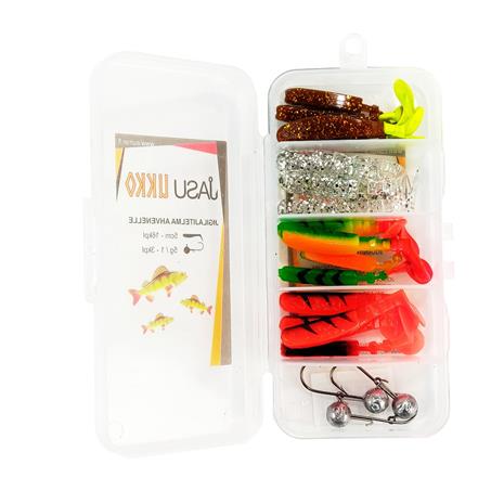 Jasu Ukko 5cm 16kpl + jigipäät