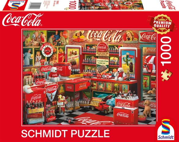 Schmidt Coca Cola Nostalgic Shop 1000p palapeli – kuva 5/8