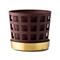 Klong Trio Square Pot Dark Red, Small – kuva 1
