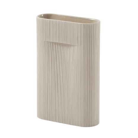 Muuto Ridge maljakko, 35 cm, beige