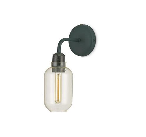 Normann Copenhagen Amp Wall Lamp, Gold / Green