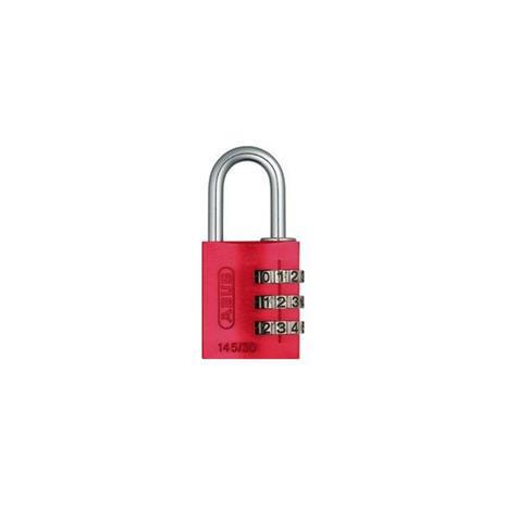 ABUS 145/30 Yhdistelmälukko 30 mm, 3 rullaa Musta – kuva 1/8