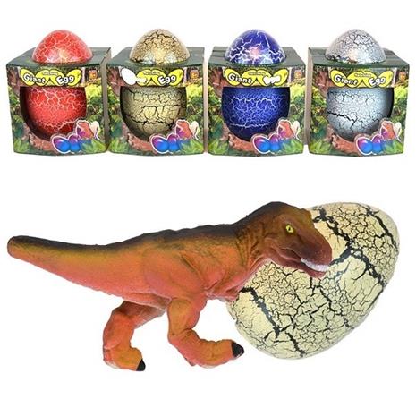 Dinosaurieägg Stort 20cm Beige