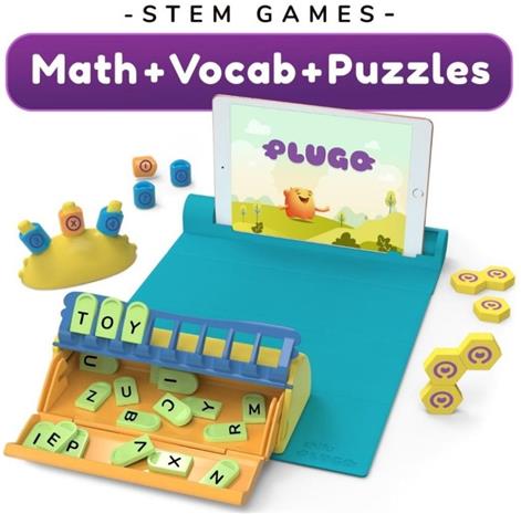 Shifu Plugo: STEM Wiz Pack - 3 in 1 - Math, Vocabulary & Puzzles