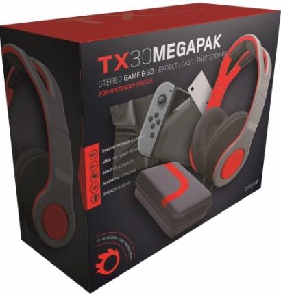 Gioteck Nintendo Switch Gaming Pack, Nintendo Switch -tarvikepakkaus