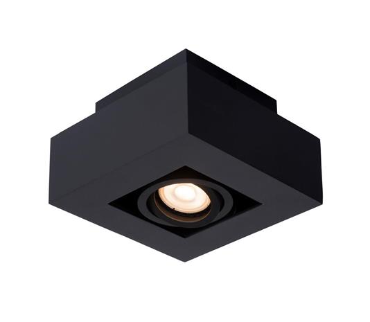 Lucide 09119/06/30 - LED-kohdevalaisin XIRAX 1xGU10/5W/230V musta