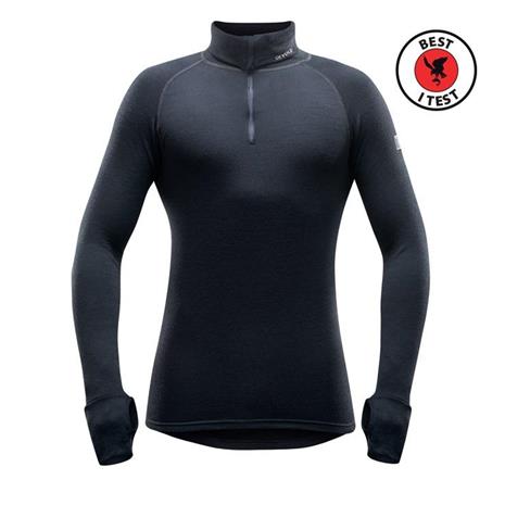 Devold Expedition Man Zip Neck Sininen / Musta M
