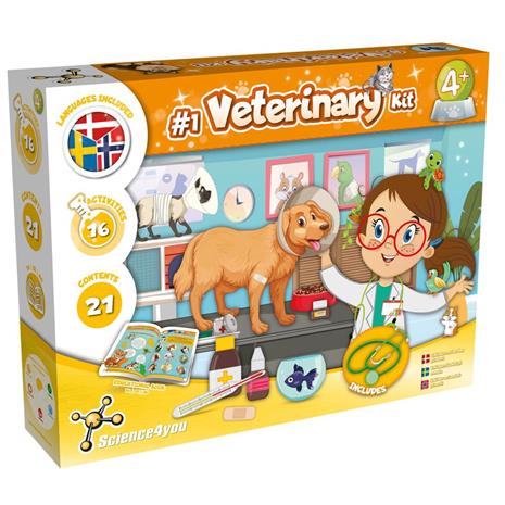 Science4you - Veterinary Kit (40240), Muut lelut