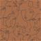 Linear Visage Burnt Orange - 91271 Tapetti – kuva 1